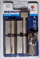 ZESTAW 2 WKŁADEK NIKIEL SATYNA G40/50 40/50 BLISTER GERDA