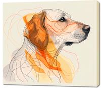 Obraz 100x90cm Kontur Profilowego