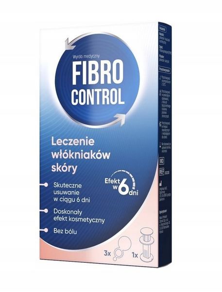 Fibrocontrol 3 plastry + aplikator, włókniak, Zdrovit zdjęcie 1