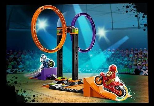 60360 - lego city - wyzwanie kaskaderskie - obracające się okręgi na Arena.pl