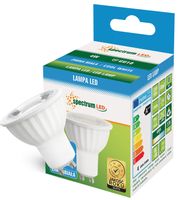 Żarówka LED GU10 4W 230V 45° zimna CW SPECTRUM