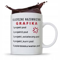 Kubek Prezent Dla Grafika Nazewnictwo Grafika Z Nadrukiem Ze Zdjęciem