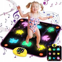 MATA DO TAŃCA DLA DZIECI Z BLUETOOTH 5 TRYBÓW GRY MUZYCZNA MATA TANECZNA