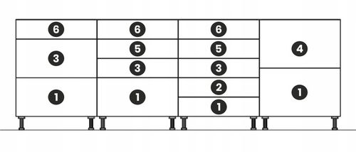 Szablon do montażu szuflad Tandembox GTV Modernbox na Arena.pl