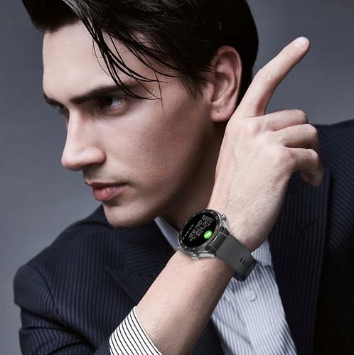 Zegarek męski SMARTWATCH GRAVITY odbieranie połączeń 1.39" wielofunkcyjny na Arena.pl