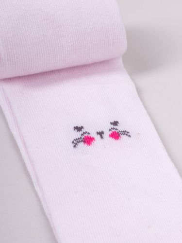 Rajstopy dziewczęce bawełniane we wzory 3PAK  68-74 YOCLUB na Arena.pl