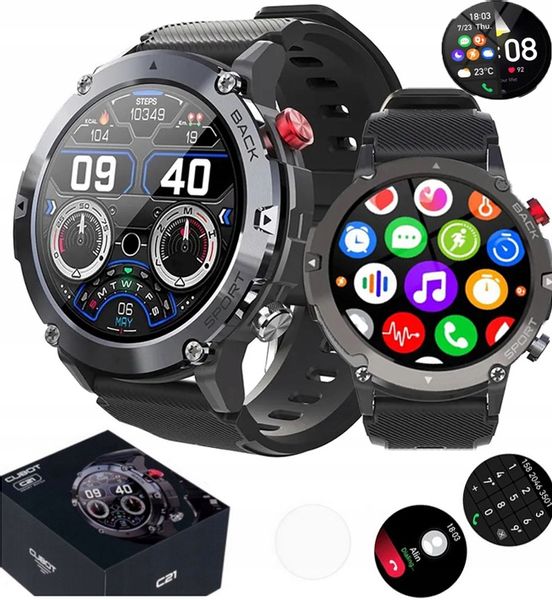 CUBOT C21 SMARTWATCH ZEGAREK 5ATM PULS ROZMOWY TEL zdjęcie 1