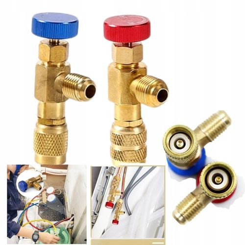 Zestaw zaworów napełniających R32 R410a R600 R134a na Arena.pl