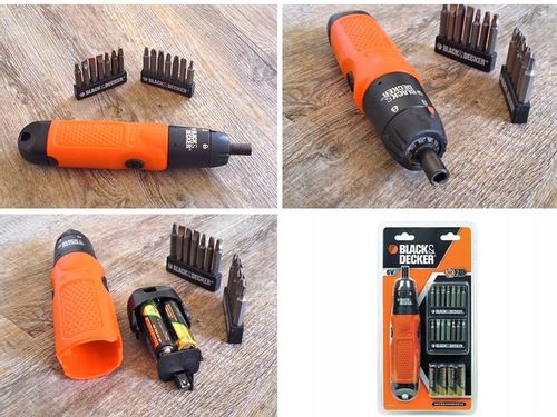 WKRĘTAK WKRĘTARKA Black&Decker A7073-XJ + ZESTAW BITÓW na Arena.pl