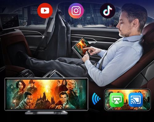 Radio Samochodowe ANDROID Auto AirPlay Mirror Link Ekran 9,3" na Arena.pl