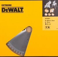 DEWALT PIŁA TARCZA PILARSKA 250x30mmx60z