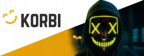 ŚWIECĄCA MASKA LED PURGE NOC OCZYSZCZENIA LEDOWA PRZEBRANIE HALLOWEEN na Arena.pl