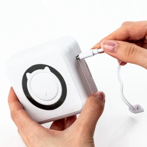 KOMPAKTOWA MINI DRUKARKA TERMICZNA KIDEA BIAŁA na Arena.pl