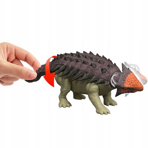 Jurassic World Ankylosaurus Ryczący dinozaur JGB90 na Arena.pl