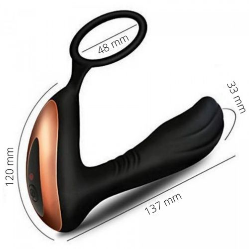 wibrator analny masażer prostaty dla par plug na Arena.pl