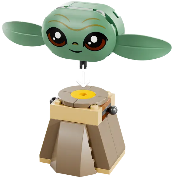 75443 - lego star wars - dom grogu zdjęcie 4