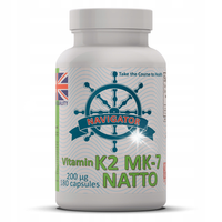 Navigator Supplements K2 MK-7 200 mcg suplement diety 180 kapsułek