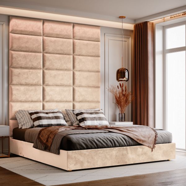 PANELE ŚCIENNE TAPICEROWANE 60cm x 30cm MAGIC VELVET 2284 zdjęcie 5