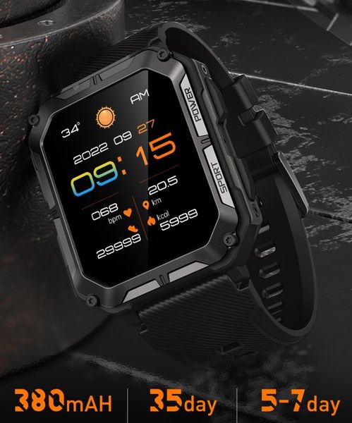 CUBOT C2OPRO SMARTWATCH PANCERNY PULS ROZMOWY TEL zdjęcie 10