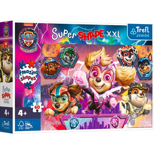 Puzzle 60 Elementów Xxl Super Shape Psi Patrol na Arena.pl