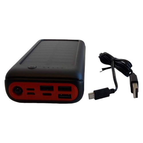 Powerbank solarny 30000 mAh 6 gniazd USB i latarka na Arena.pl