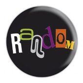 RANDOM - przypinka Średnica 2,5 cm