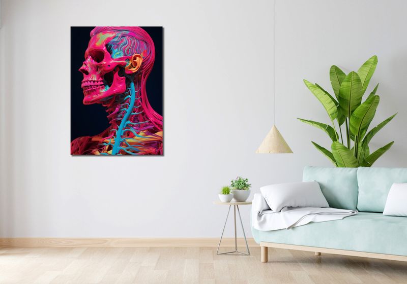 Obraz 70x100cm Anatomia Koloru zdjęcie 2