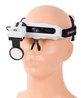 OKULARY LUPA CZOŁÓWKA Z LATARKĄ FUNKCJONALNA