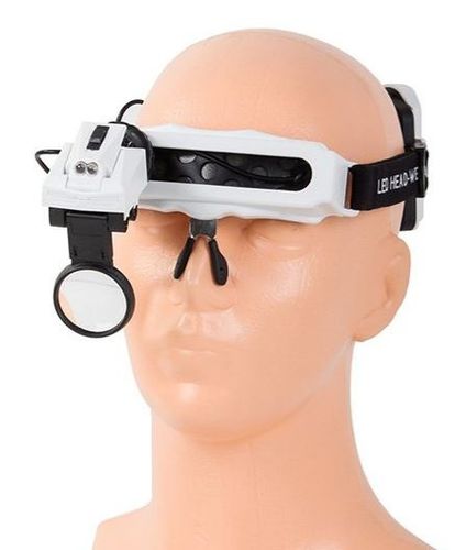 OKULARY LUPA CZOŁÓWKA Z LATARKĄ FUNKCJONALNA na Arena.pl