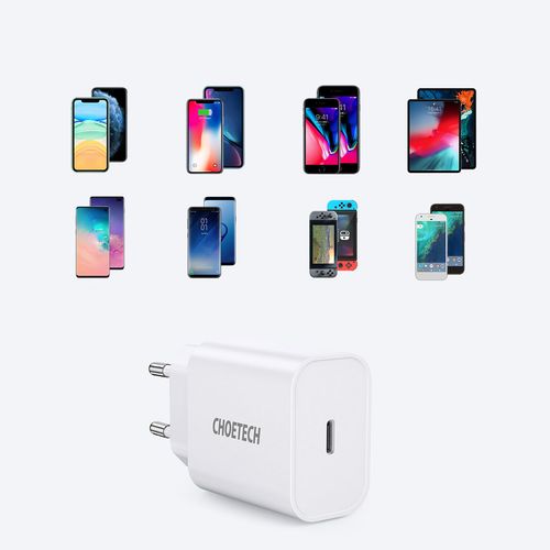 ładowarka sieciowa usb typ c pd 20w biały na Arena.pl