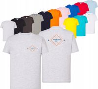 Koszulka dla dzieci krótki rękaw TWÓJ HAFT LOGO firmowa reklamowa 20 szt