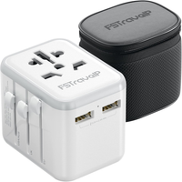 FSTravelP Adapter Podróżny Uniwersalny USB EU UK USA AUS