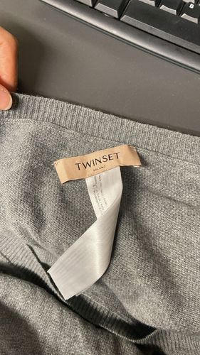 TWINSET maglia lunga donna Twin Set con spacco e fiocco M na Arena.pl