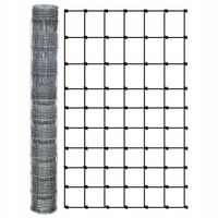 SIATKA LEŚNA 150/10/15 L - rolka 50m OCYNKOWANA do pola sady lasy budowa