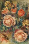 Plakat 20x30cm Bouquet of Roses, Pierre-Auguste Renoir