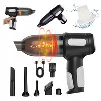 ODKURZACZ RĘCZNY BEZPRZEWODOWY MINI ODKURZACZ RĘCZNY 4 W 1 MOCNY ODKURZACZ