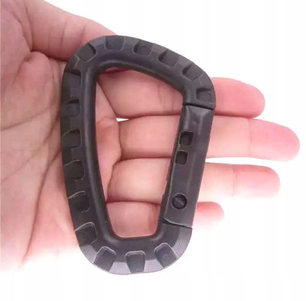 Karabińczyk ABS duży mocny D-Ring EDC survival HIT zdjęcie 4