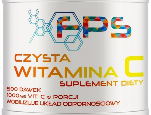 Lewoskrętna Witamina C w proszku 500g FPS na Arena.pl