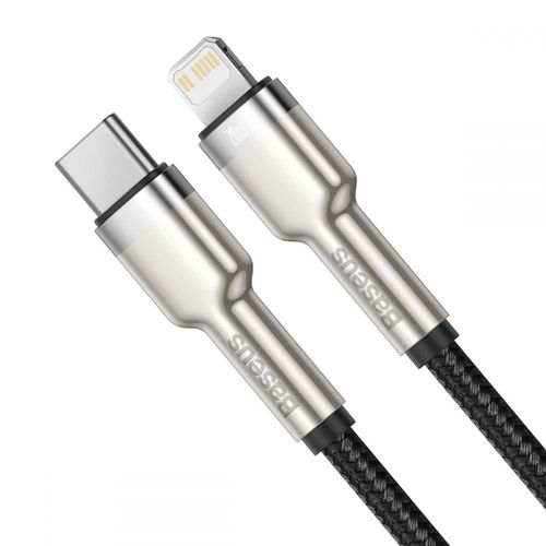 Baseus Cafule Metal kabel USB Typ C - Lightning 1m CATLJK-A01 na Arena.pl
