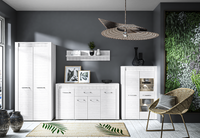 Meblościanka Zestaw Mebli Do Salonu 1 Sosna Śnieżna KLERT ML