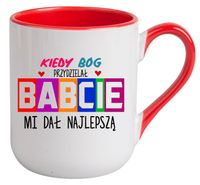 KUBEK Z NADRUKIEM PREZENT DZIEŃ BABCI URODZINY BABCIA IMIENINY