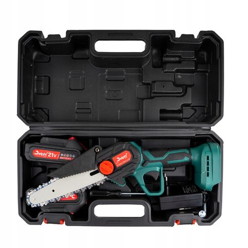 PIŁA ŁAŃCUCHOWA AKUMULATOROWA PILARKA 6" 2x AKUMULATOR 21V 2x Łańcuch na Arena.pl