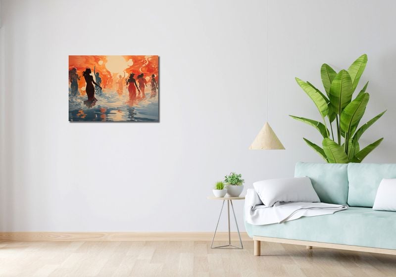 Obraz 70x50cm Taneczny Żar zdjęcie 2