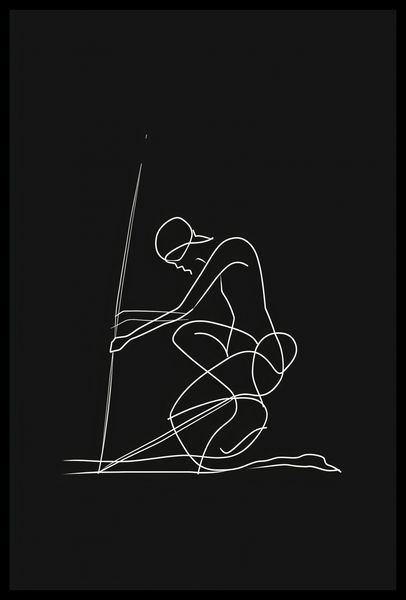 Plakat 40x60cm Linia zdjęcie 2