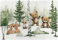 Fototapeta Na Flizelinie Dla Dzieci Las 254x184