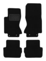 Dywaniki welurowe LUX Jaguar S-Type X204 2002-2008 sedan czarne