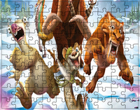 Puzzle tradycyjne Epoka Lodowcowa