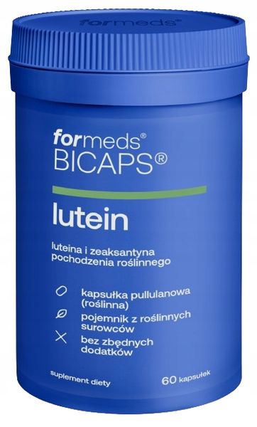 ForMeds Bicaps Luteina 20mg ZEAKSANTYNA Wzrok Aksamitka Prawidłowe widzenie zdjęcie 1
