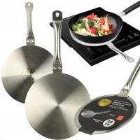 ADAPTER NA KUCHENKĘ INDUKCYJNĄ PODKŁADKA OCHRONNA NACZYŃ STALOWYCH 24 CM