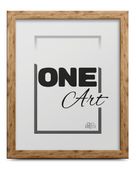 Ramka Hekla wyjątkowa 50x60  MDF plakat naturalny 1szt.